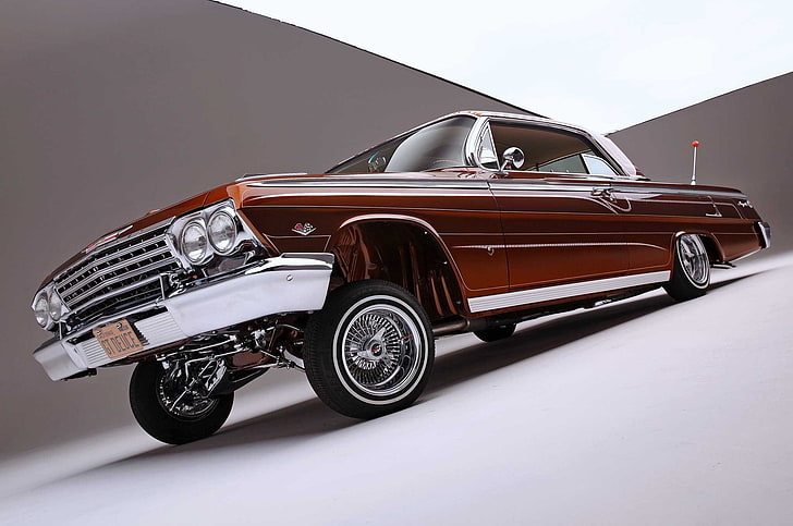 1962, Chevrolet, Custom, Gangsta, Hot, Impala, Lowrider, Rod, Rods, Tuning, HD tapet