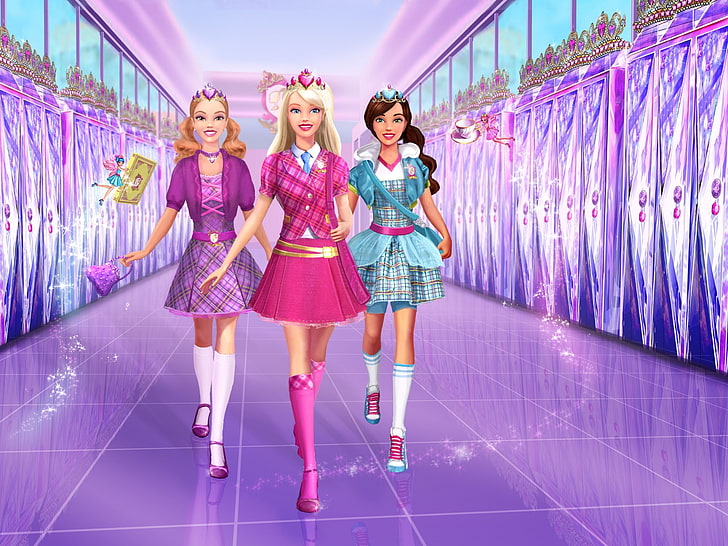barbie screensavers and backgrounds, HD wallpaper