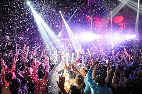 bar, klub, menari, menari, musik, klub malam, pesta, rave, Wallpaper HD HD wallpaper