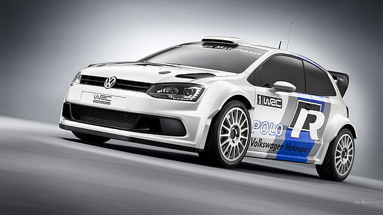 coche, Volkswagen, VW Polo WRC, coches de rally, Fondo de pantalla HD HD wallpaper