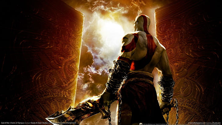 God of war kedjor av Olympus, kedjor, Olympus, spel, HD tapet