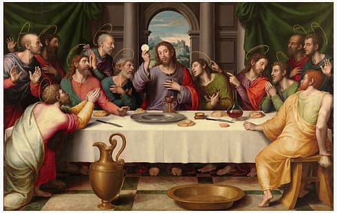  The Last Supper, painting, HD wallpaper HD wallpaper