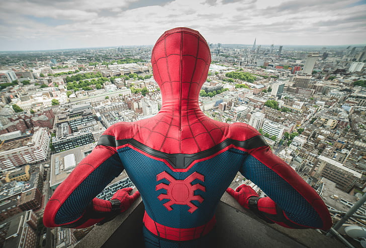 Marvel Comics, 2017, 4K, Spider-Man: Homecoming, 8K, Sfondo HD