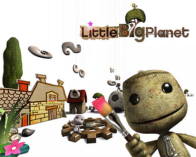 Wallpaper digital Little Big Planet, LittleBigPlanet, Wallpaper HD HD wallpaper