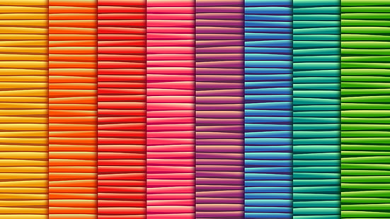 trama, strisce, colori, colorato, orizzontale, Sfondo HD HD wallpaper