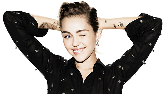 mulheres, Miley Cyrus, HD papel de parede HD wallpaper