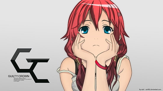 Schuldige Krone, Anime Girls, Yuzuriha Inori, HD-Hintergrundbild HD wallpaper