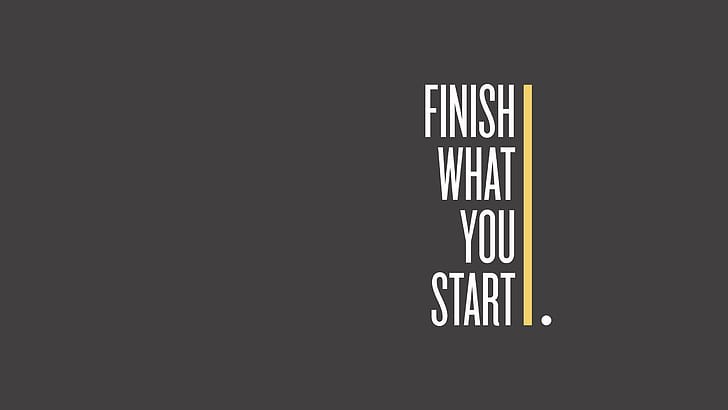 typography, quote, motivational, HD wallpaper