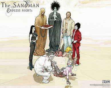 The Sandman HD, cómics, sandman, Fondo de pantalla HD HD wallpaper