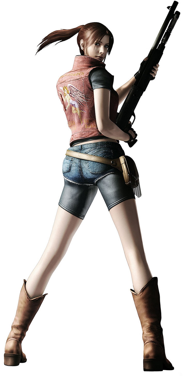 video games claire redfield shotguns weapons resident evil operation raccoon city 1920x3840 wallp Video Games Resident Evil HD Art , Video Games, claire redfield, HD wallpaper