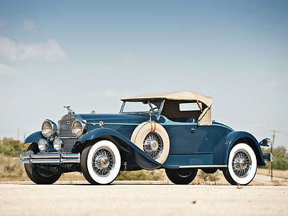 ยานพาหนะ, Packard Speedster Eight Boattail Roadster, 1930 Packard Speedster Eight Boattail Roadster, รถหรู, รถโบราณ, วอลล์เปเปอร์ HD HD wallpaper