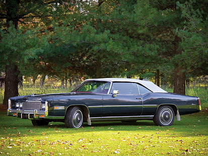 1976, Cadillac, Classic, Cabrio, Eldorado, Fleetwood, L67, Luxus, HD-Hintergrundbild HD wallpaper