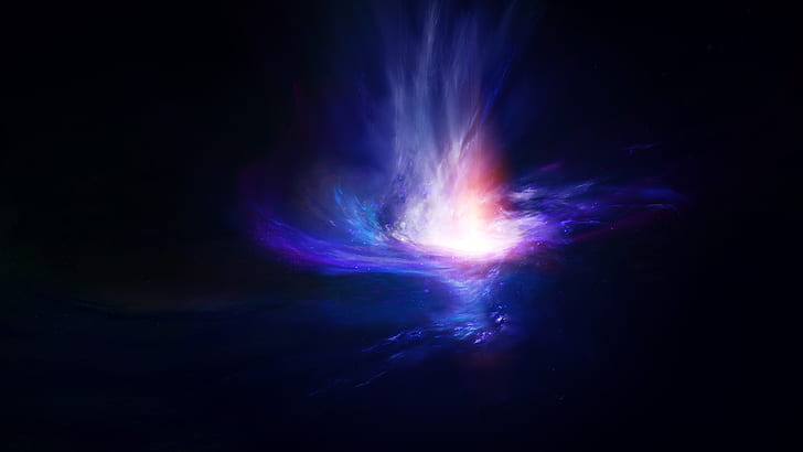 Menggambar Abstrak Galaxy HD, abstrak, menggambar, ruang, galaksi, Wallpaper HD