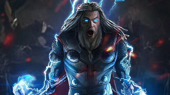 Thor, Fat Thor, Marvel Cinematic Universe, HD tapet HD wallpaper