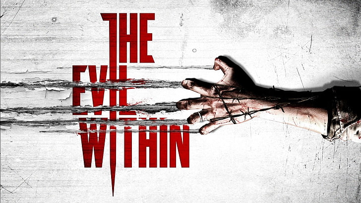The Evil Within logo, The Evil Within, jeux vidéo, Fond d'écran HD