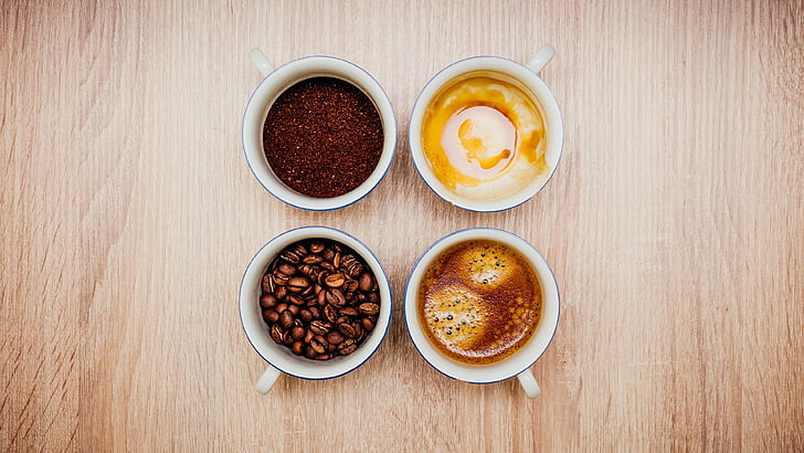 kaffee, tassen, braun, tasse, HD-Hintergrundbild