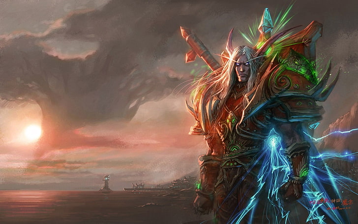 RPG-Hintergrundbild, World of Warcraft, Yaorenwo, Blutelf, HD-Hintergrundbild