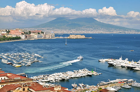 Gebäude, Gebäude, Städte, Stadt, Italienisch, Italien, Neapel, Napoli, HD-Hintergrundbild HD wallpaper