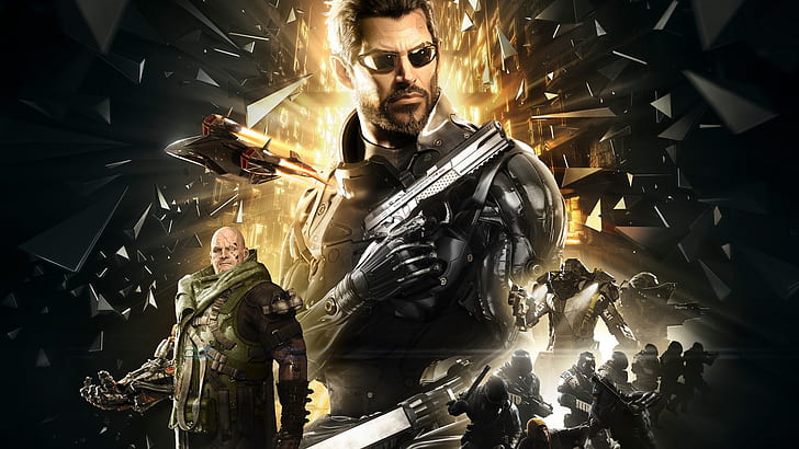 Deus Ex: มนุษยชาติแบ่ง HD, Deus, Ex, มนุษยชาติ, แบ่ง, HD, วอลล์เปเปอร์ HD