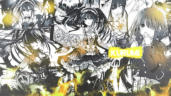  Anime, Date A Live, Kurumi Tokisaki, HD wallpaper HD wallpaper