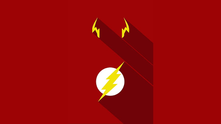 red, logo, yellow, hero, DC Comics, Flash, yuusha, tv series, The Flash, Barry Allen, Jay Garrick, Wally West, Bart Allen, HD wallpaper