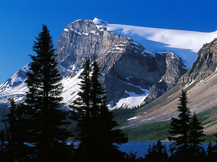 Mountain Peak Canada, mountain, canada, peak, HD wallpaper