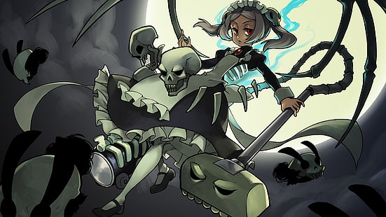 Видеоигра, Skullgirls, Мари (Skullgirls), HD обои HD wallpaper