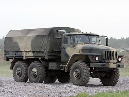 1993, 4320 10, 6x6, militar, offroad, camión, camiones, ural, Fondo de pantalla HD HD wallpaper