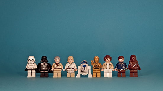 LEGO minifigure lot, humor, Star Wars, LEGO, Fondo de pantalla HD HD wallpaper