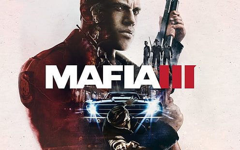 Poster Mafia III, mafia 3, game 2k, lincoln clay, Wallpaper HD HD wallpaper