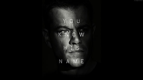 Matt Damon, Jason Bourne, Bourne 5, HD masaüstü duvar kağıdı HD wallpaper