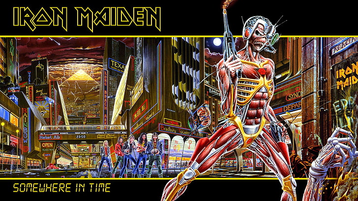 Iron Maiden Heavy Metal Band, iron, heavy, metal, band, maiden, celebrities  (m), HD wallpaper | Wallpaperbetter