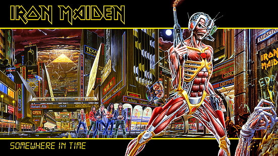 Band (Музыка), Iron Maiden, Хеви-метал, HD обои HD wallpaper