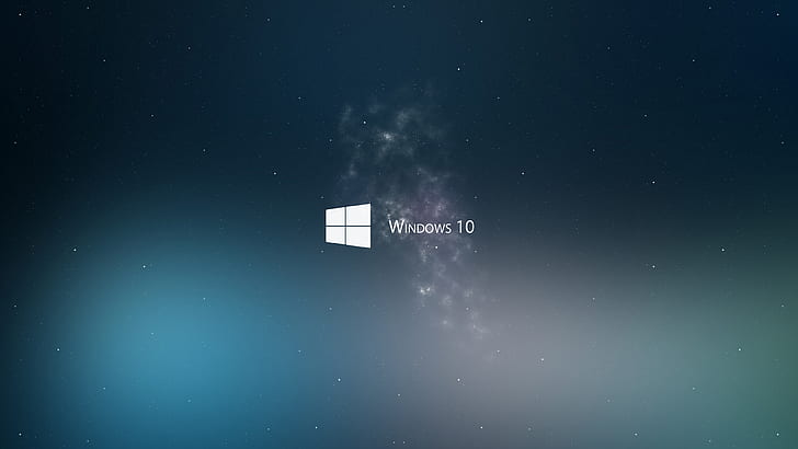 Windows 10, spazio, stelle, windows 10, spazio, stelle, Sfondo HD