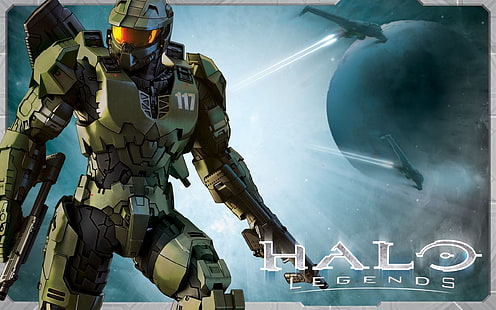 Halo, Master Chief, Xbox, videojuegos, Fondo de pantalla HD HD wallpaper