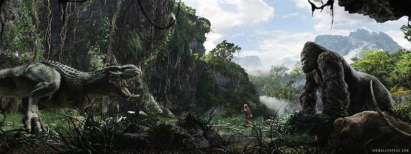 Movie, King Kong (2005), King Kong, HD wallpaper HD wallpaper