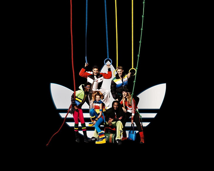 Adidas, Marke, Logo, Menschen, Sport, Stil, Kleidung, HD-Hintergrundbild