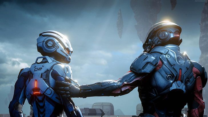 4k, screenshot, Mass Effect: Andromeda, HD wallpaper | Wallpaperbetter
