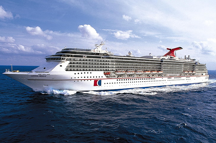 boat, cruise, liner, oceanliner, ship, HD wallpaper