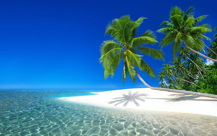 Seychellen-Erholungsort, Ozean, Feiertag, Strand, Insel, Natur, HD-Hintergrundbild