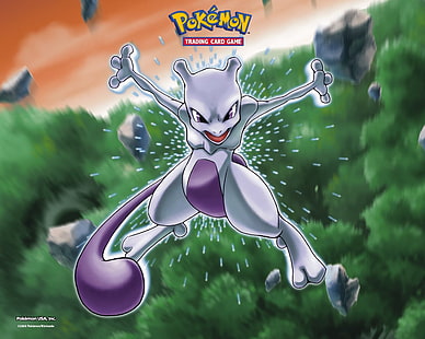 Pokémon, Game, Mewtwo (Pokémon), Pokémon-Karten, HD-Hintergrundbild HD wallpaper
