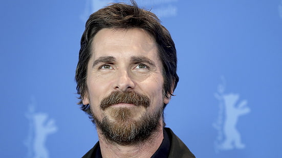  Actors, Christian Bale, Actor, Beard, English, Face, HD wallpaper HD wallpaper