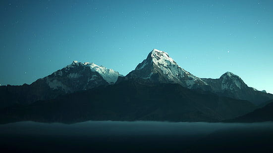 Annapurna-Massiv in Nepal 5K, Nepal, Annapurna, Massiv, HD-Hintergrundbild HD wallpaper