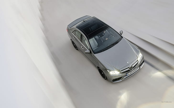 Mercedes AMG E63 Motion Blur HD, автомобили, размытие, движение, мерседес, amg, e63, HD обои