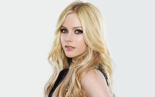 Avril Lavigne, kvinnor, blondin, HD tapet HD wallpaper