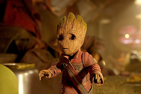 Baby Groot dans Guardians Of The Galaxy Vol 2, Fond d'écran HD HD wallpaper