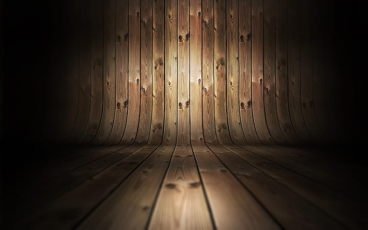 kayu melengkung, lampu, bayangan, Lainnya, Wallpaper HD