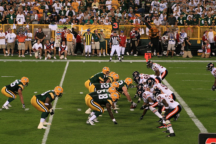 Sport NFL Green Bay Packers Chicago Bären 3888 x 2592 Sport Fußball HD Kunst, Sport, NFL, HD-Hintergrundbild