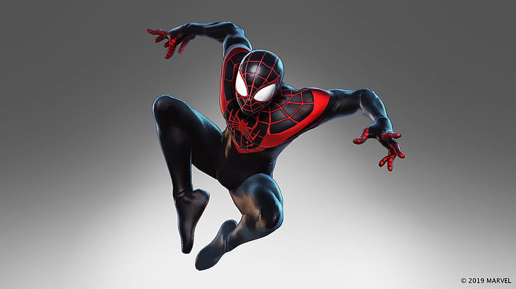 Videospiel, Marvel Ultimate Alliance 3: Der Schwarze Orden, Miles Morales, Spider-Man, HD-Hintergrundbild