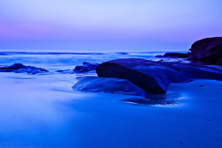 mar, costa, rocas, Fondo de pantalla HD